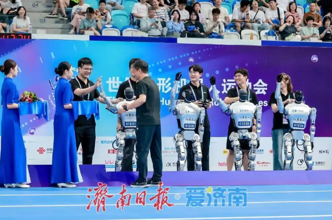 世界人形機器人運動會斬獲佳績，濟南造機器人“狂飆”崛起！